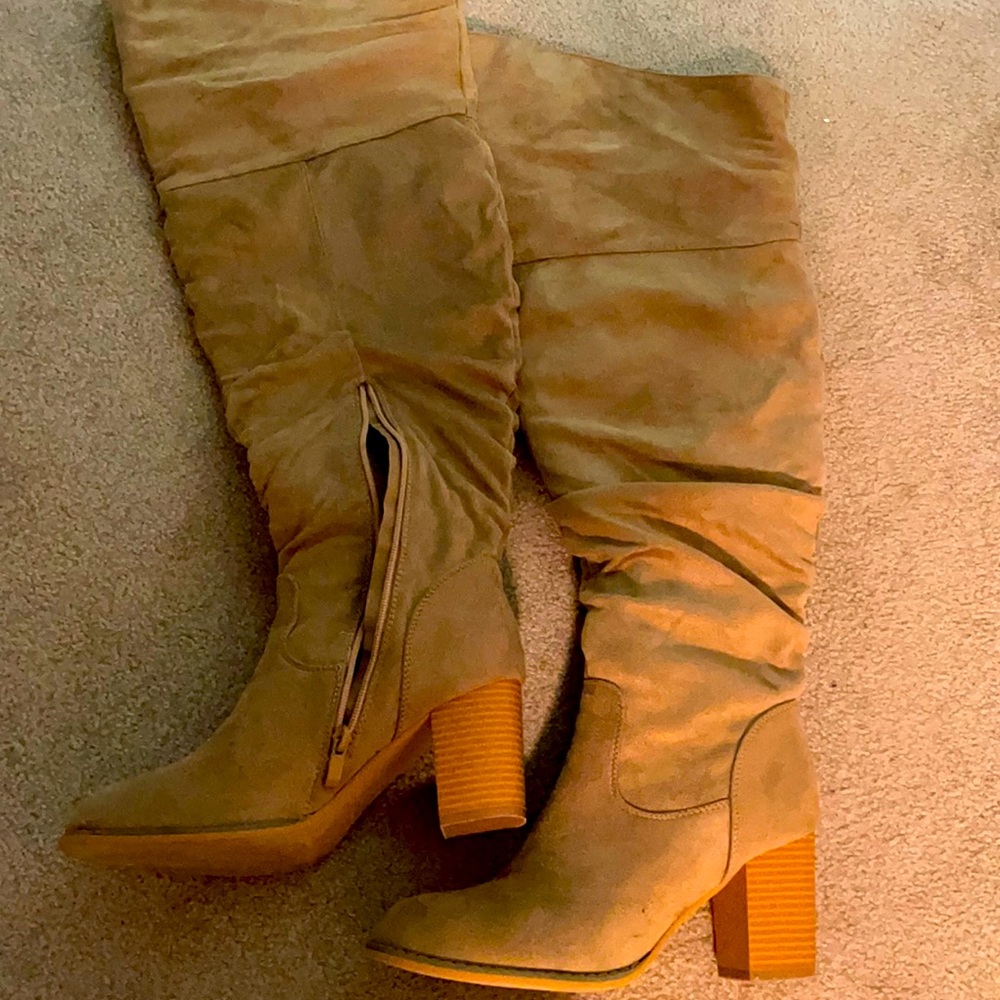 Over the knee boot
